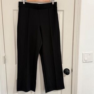 Old Navy Stevie Straight Pants Black Large Extra High-Rise NWT Office Business